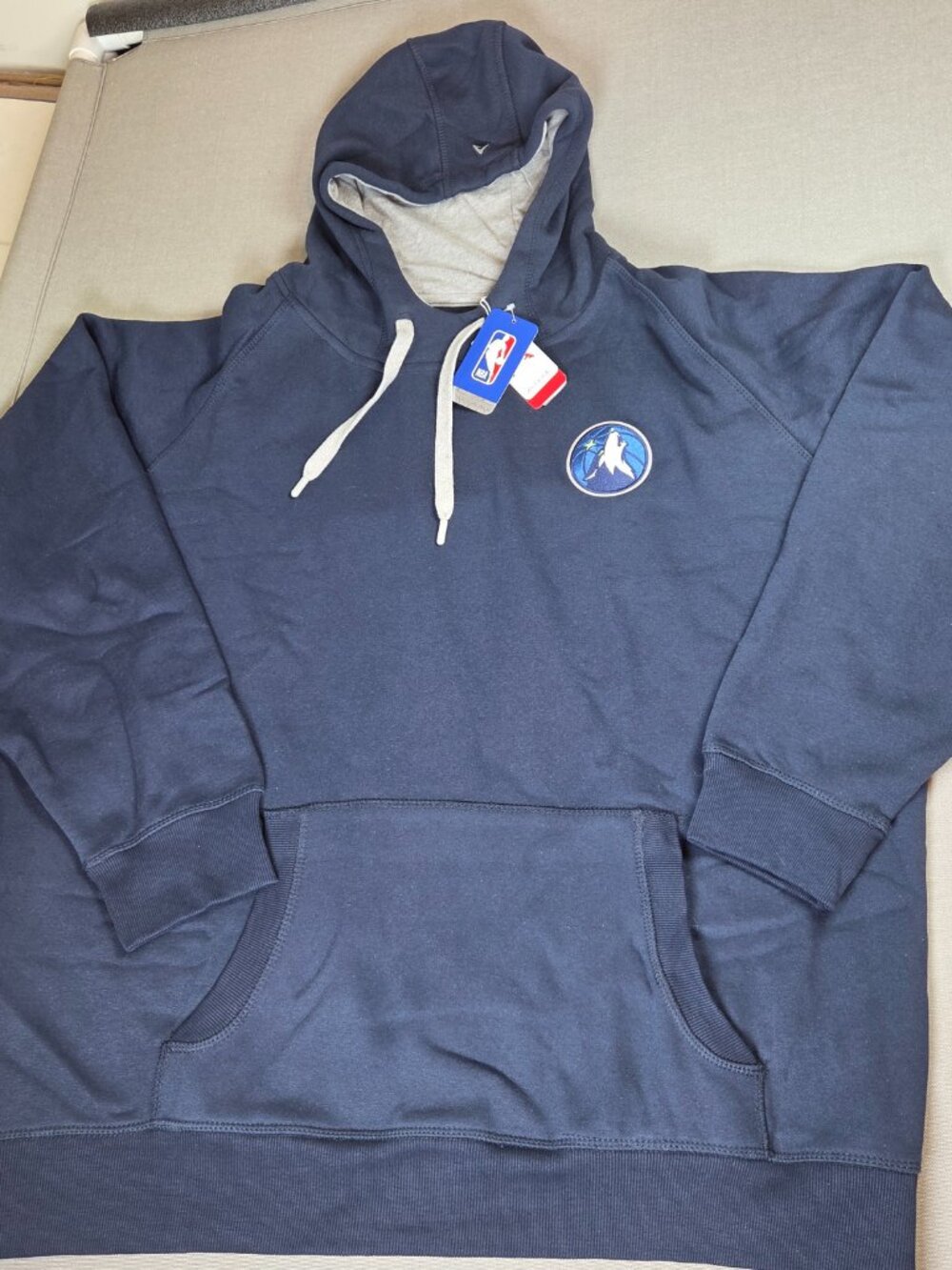 Antigua Minnesota Timberwolves Victory Hoodie Navy Blue 3XL NWT NBA